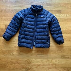 Patagonia Kids Dark Blue Puffer Jacket